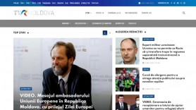 De Ziua Europei, TVR Moldova relansează site-ul tvrmoldova.md
